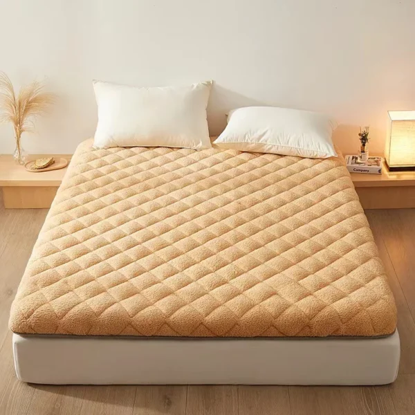 Warm Thick Soft Plush Mattress Breathable Bedding Mat - Image 6
